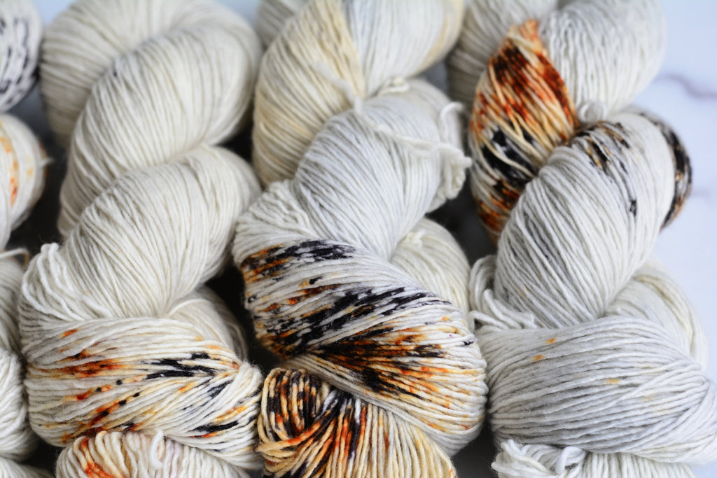 'Cabin Fever' - 100% Superwash Merino Wool Yarn, Single Ply, Fingering Weight, 437 Yards, 100 Grams